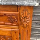 18th-era cherry sideboard
