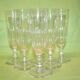 St. louis 6 flutes baccarat has champagne 19th cut sides flat crystal
