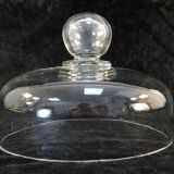 Old cheese bell in blown glass