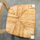 Chaise bois assise paille