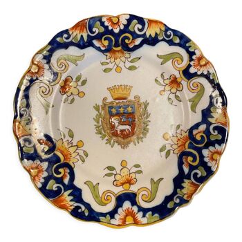 Old Rouen plate
