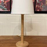Solid wood lamp Scandinavian design 1960.