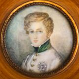 Miniature portrait of L'Aiglon