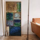 Brass and chrome floor lamp 60s