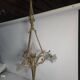 Antique bronze chandelier in Louis XV style