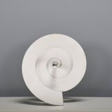 Large Rare Spiral Table Lamp by Luc Bernard, France 1974