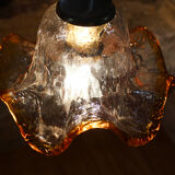 Tulip suspension in Murano glass 70s