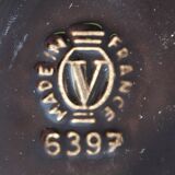 Large iridescent vase Verceram n° 6397 60s