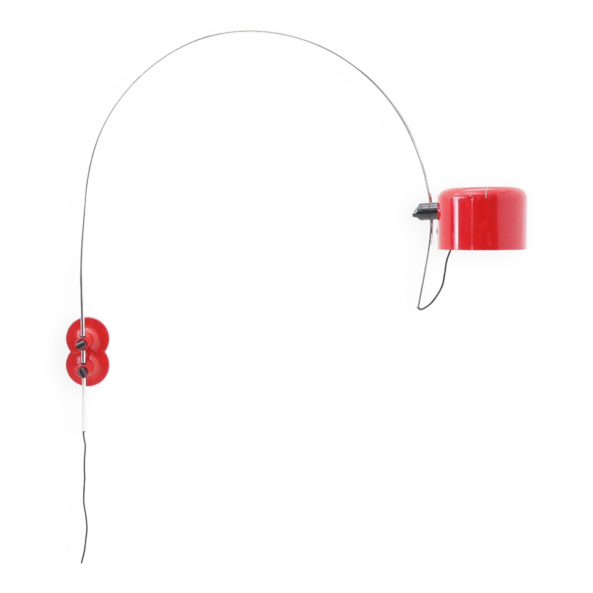 Wall lamp Coupé by Joe Colombo for Oluce, 1960s