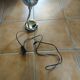 Eye ball space age lamp. Chrome.