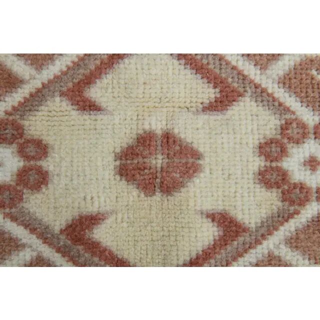 1970s Vintage Turkish Oushak Handmade Wool Cotton Brown Area Rug 166x242