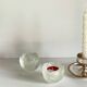 Vintage Silver Glass Candle Holder