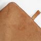 Vintage leather gym mat with nice patina, Belgium, 1930s
