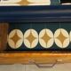 Mado bass buffet renovated wood and blue