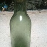 Old blown glass bottle
