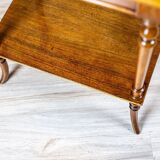 Antique Sewing Table with Inlaid Top, 1890s
