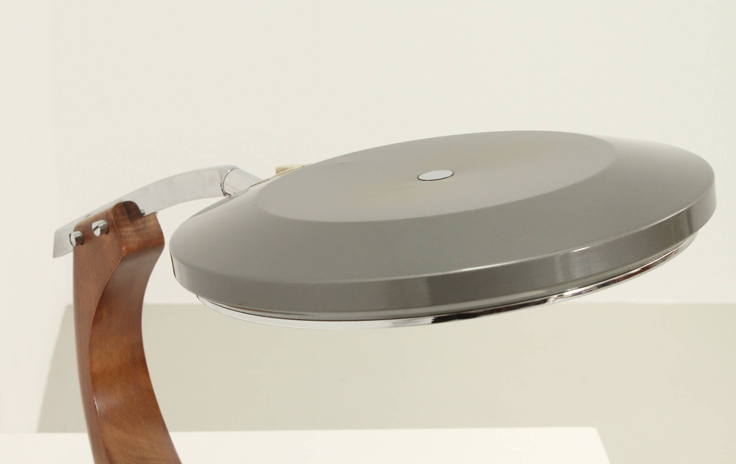 Desk lamp President S/C grey by Fase, Spain 1960s