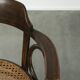 Original Cosmos vintage webbing chair in Thonet style from the 20th century