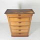 Commode avec 5 tiroirs et 1 abattant, chiffonière, fin du XIXe siècle