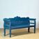 Antique pine bench, 1900s