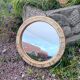 Ceramic mirror "gears" by Mithé Espelt