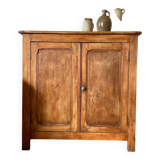 Old raw wood sideboard