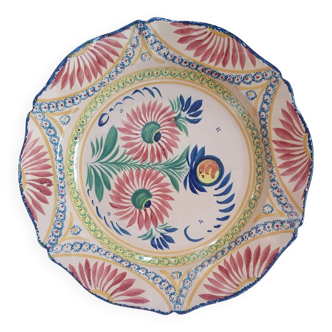 Plat de service Henriot Quimper