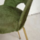 Paire de chaises Pelfran vert