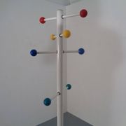 Italian Tubular Coat Rack, 1970s