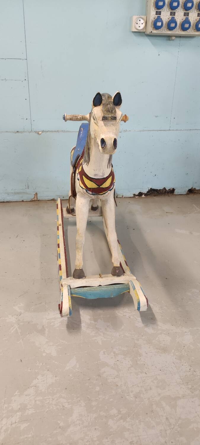 Former carousel horse