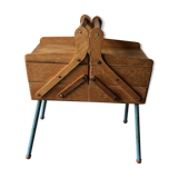 Vintage sewing basket