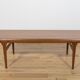 Mid-Century Teak Coffee Table by Johannes Andersen for CFC Silkeborg, Denmark, 1960s