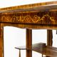 Small Biedermeier / Louis-Philippe display cabinet in walnut and birch 1840-1860