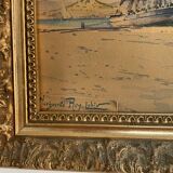 Tableau aquarelle voilier