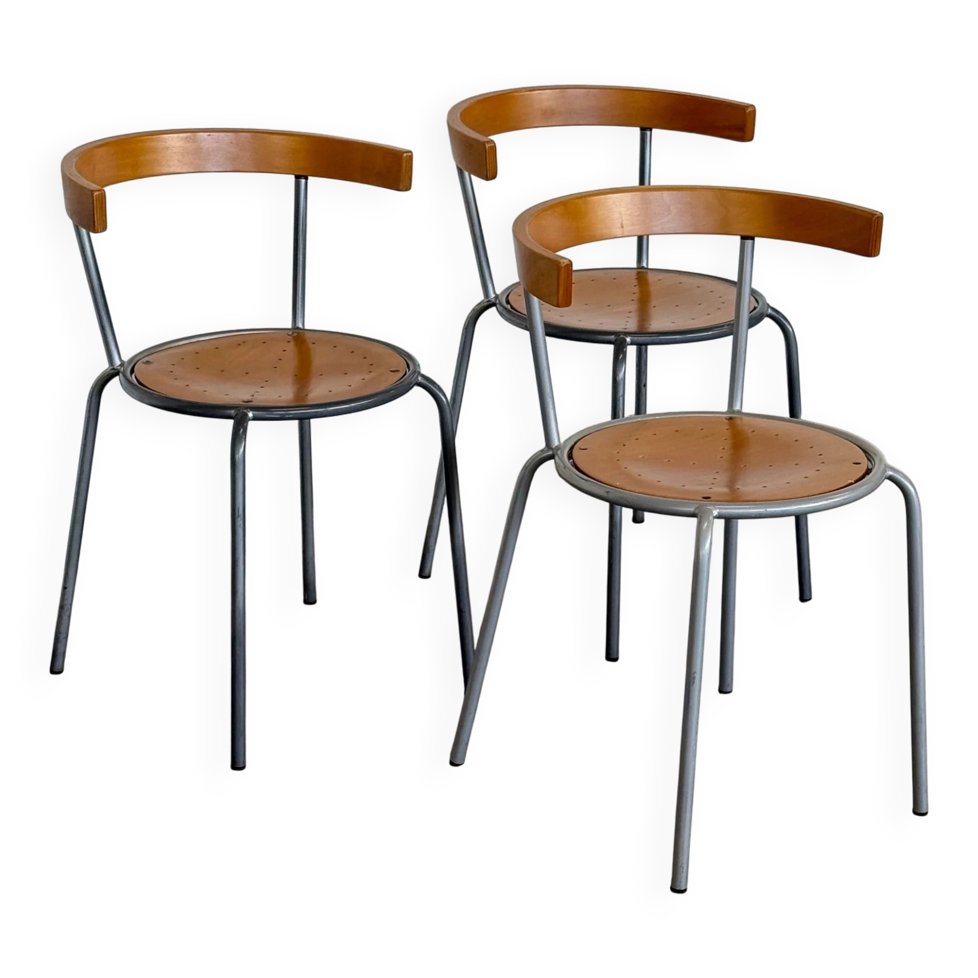 IKEA Korpo Chairs — Set of 3, Scandinavian Design, 1990s