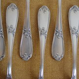12 tablespoons metal argente orfevre frionnet francois