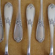 12 tablespoons metal argente orfevre frionnet francois