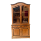 Buffet vitrine en deux corps Napoléon III XIX siècle