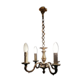 Louis XV style bronze chandelier