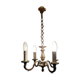 Louis XV style bronze chandelier