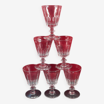 Antique Baccarat / St Louis crystal wine glass, Caton model, (19th century)