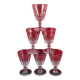 Antique Baccarat / St Louis crystal wine glass, Caton model, (19th century)