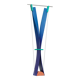Constructivist sculpture "Yo-ga-ga" by Henk van Putten, Netherlands, 1990s