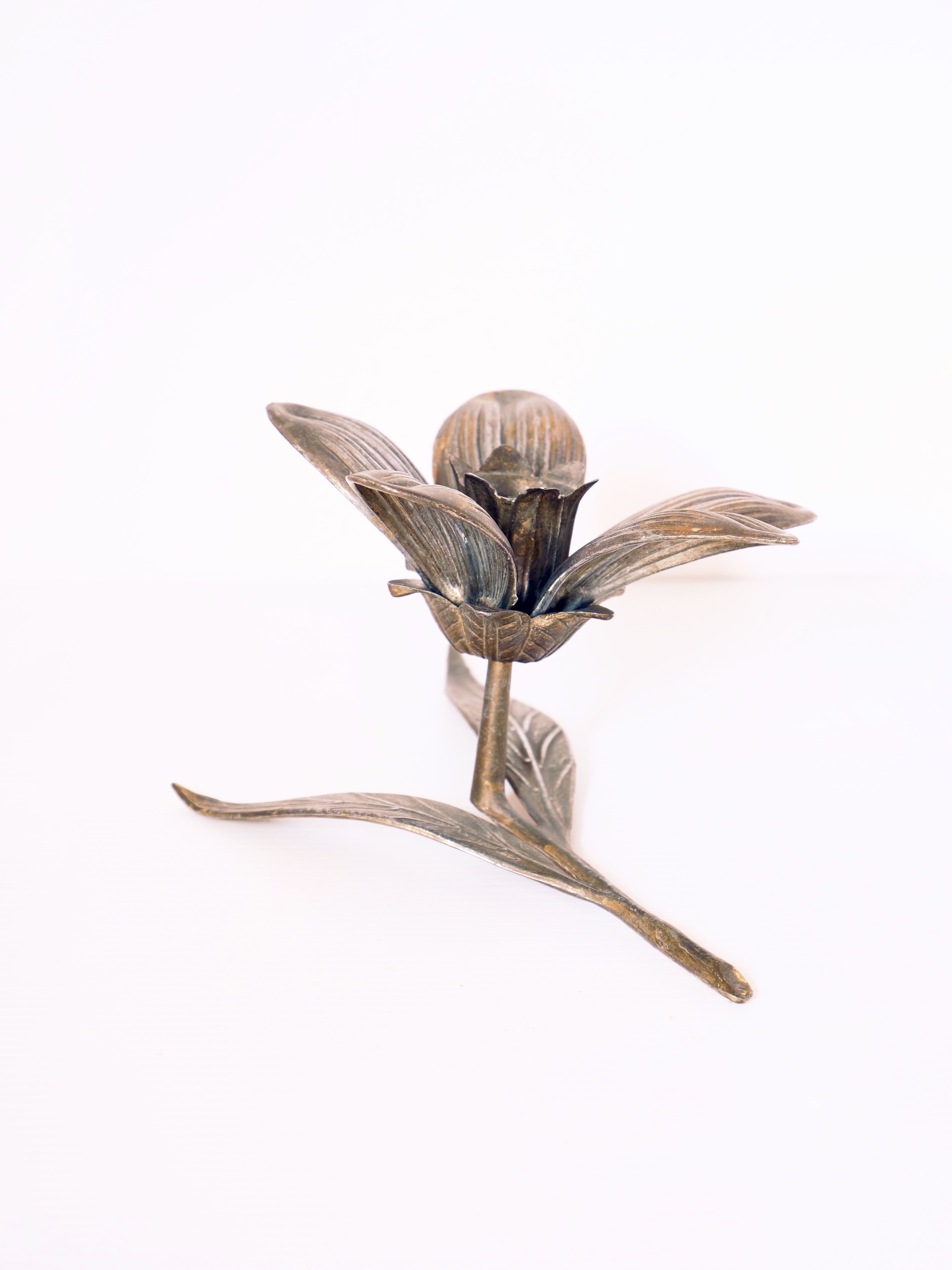 floral candle holder decoration regency
