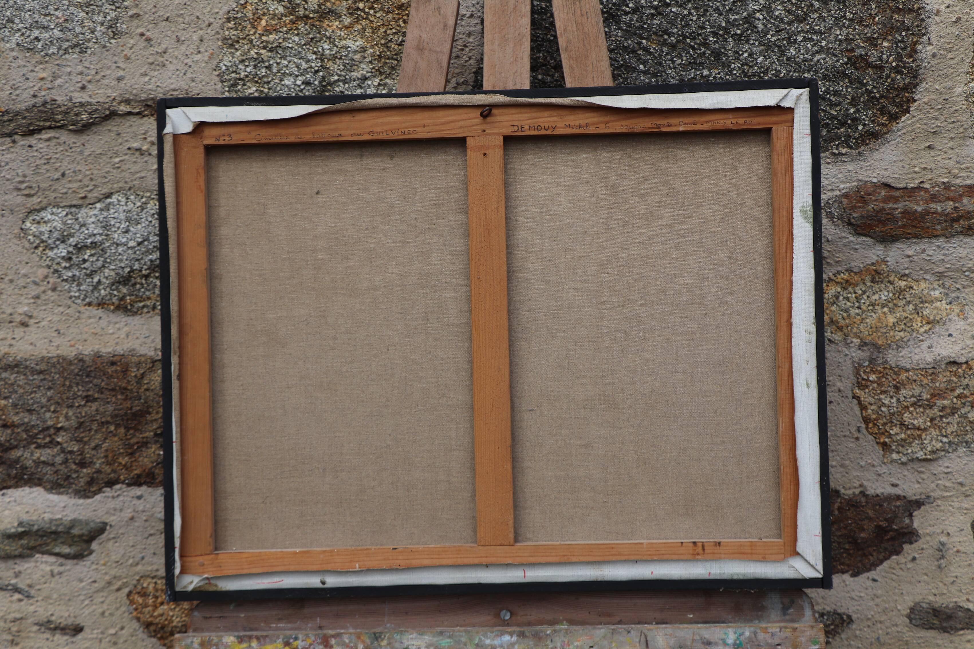 Table Bretagne Guilvinec, signed