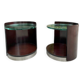 Paire de tables de chevet par Gianni Moscatelli, 1970