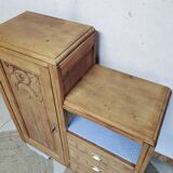 Asymmetrical art deco cabinet