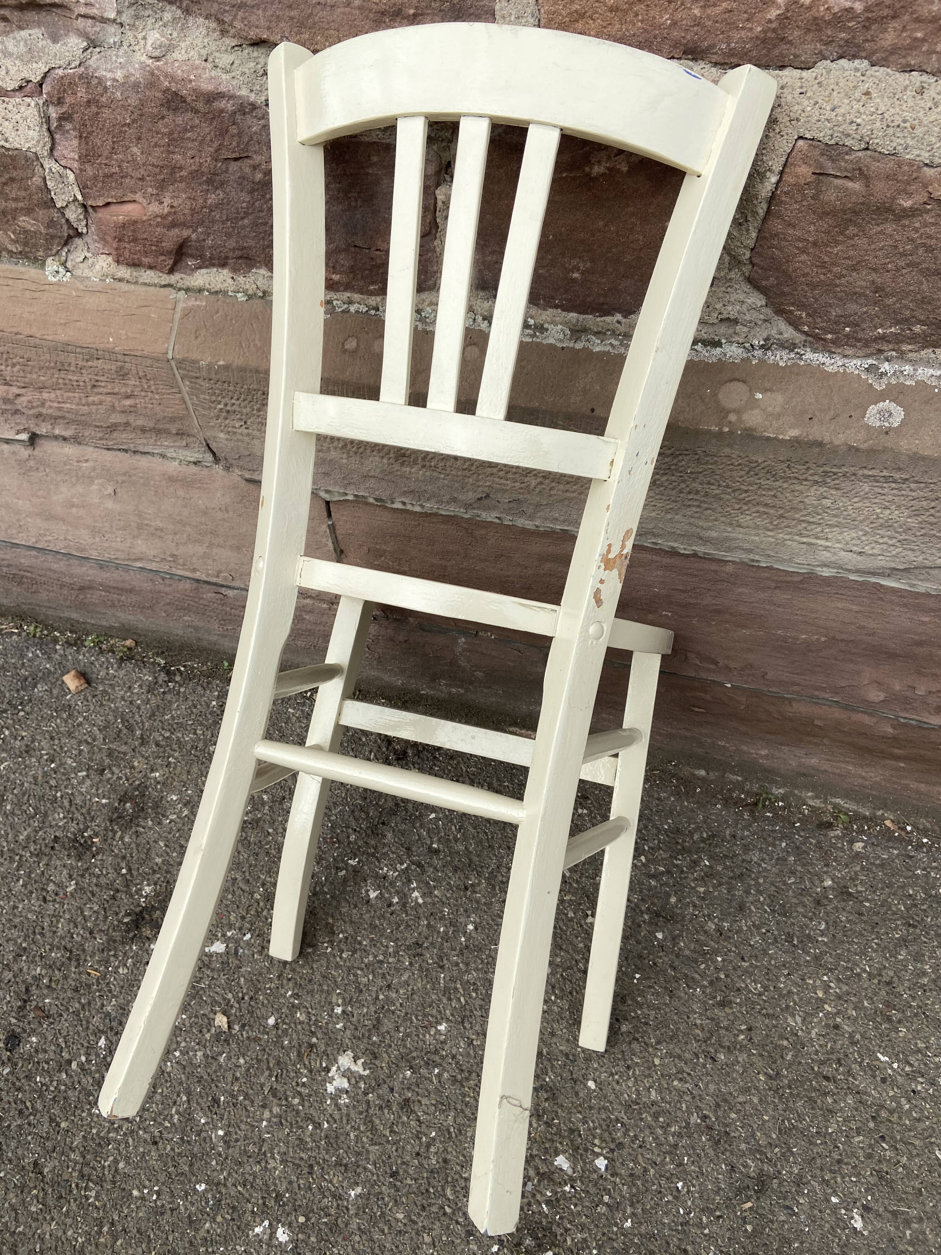 Brasserie No bentwood chair shabby chic bistro chair