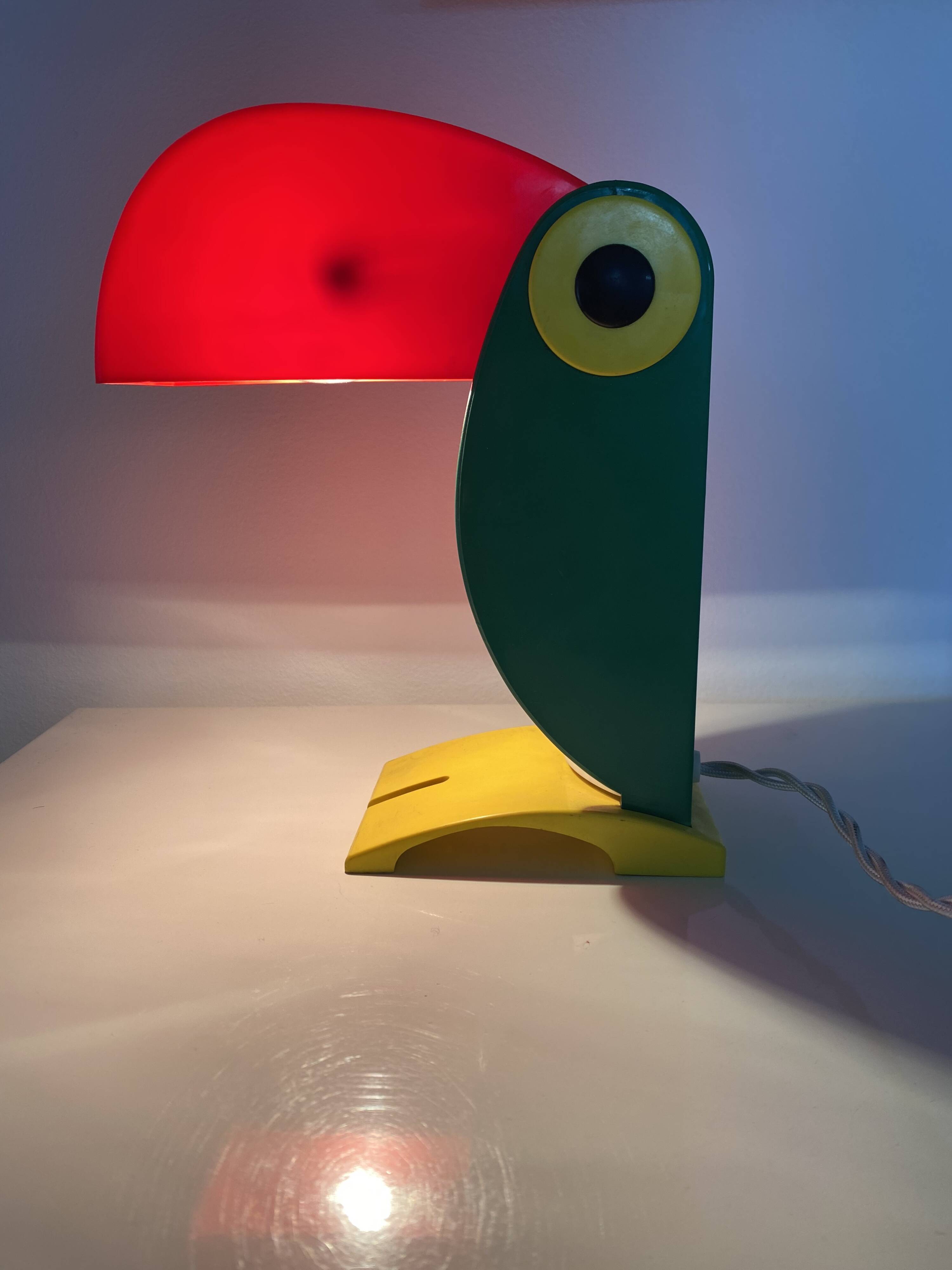Toucan Lamp, by Enea Ferrari, for Old Timer Ferrari
