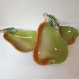 Set of 3 pear shaped ceramic bowls / cups